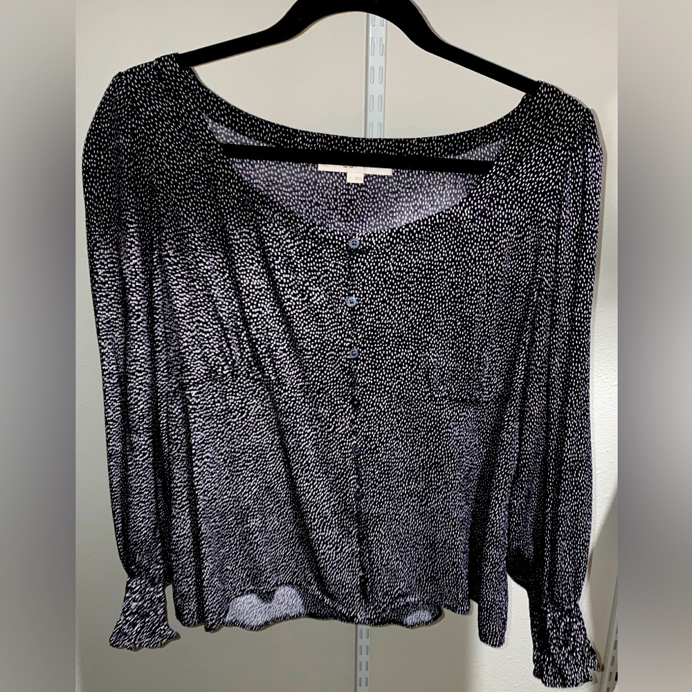 LOFT Top | Scoop Neck | Long Sleeve